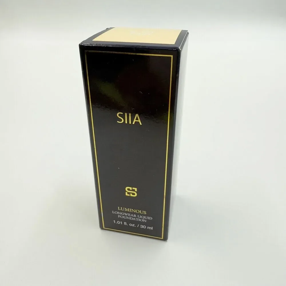 LUMINOUS LONGWEAR LIQUID FOUNDATION C 101 FAIR SIIA COSMETICS